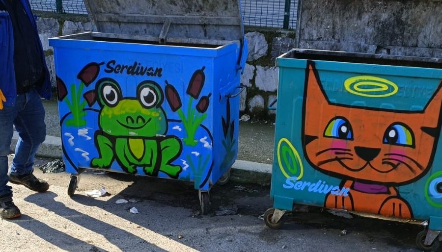 serdivan cop Serdivan Belediyesi’nden İlçeye Estetik Dokunuş