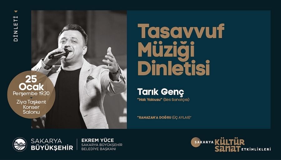 tarik genc Tarık Genç’le tasavvuf rüzgarı Ziya Taşkent’te esecek