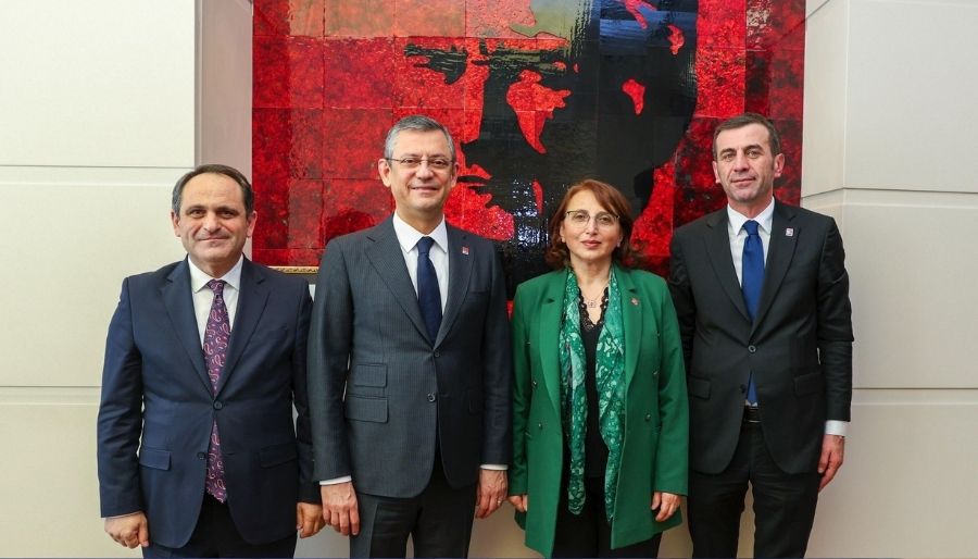 chp sakarya ankara CHP Sakarya Örgütü’nden Genel Başkan Özel’e ziyaret