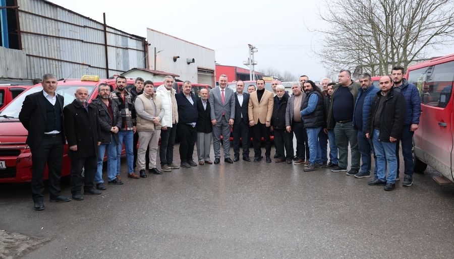 osman celik 15 subat Başkan Adayı Osman Çelik Taksi Dolmuş Esnafı ile Kahvaltıda Buluştu