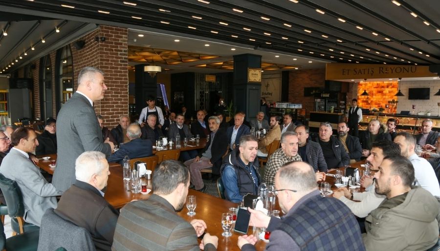 osman celik SAMOB 3 Başkan Adayı Çelik, Mobilyacılar ile Buluştu