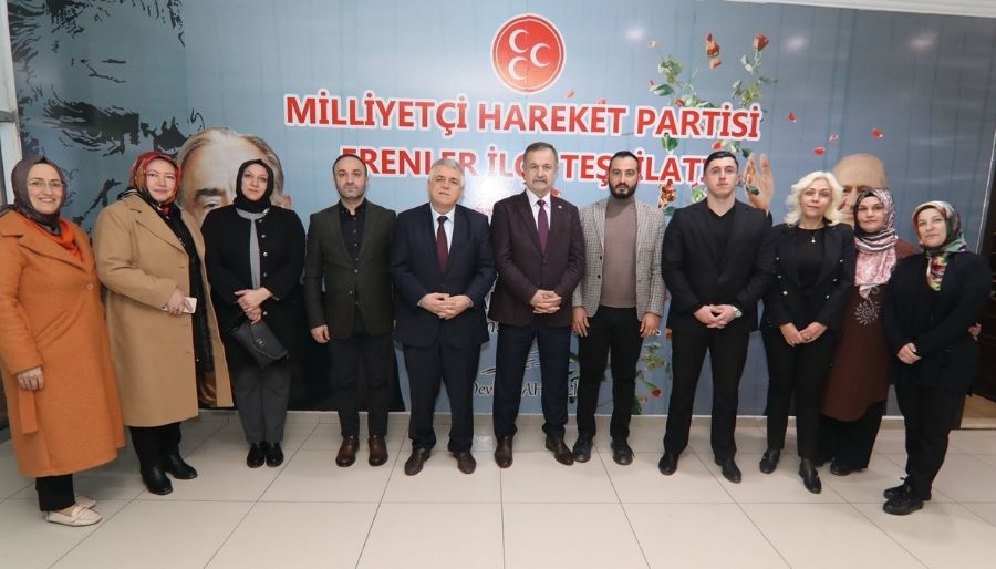 rahmi sengul mhp Başkan Rahmi Şengül’den MHP Erenler İlçe Teşkilatına Ziyaret