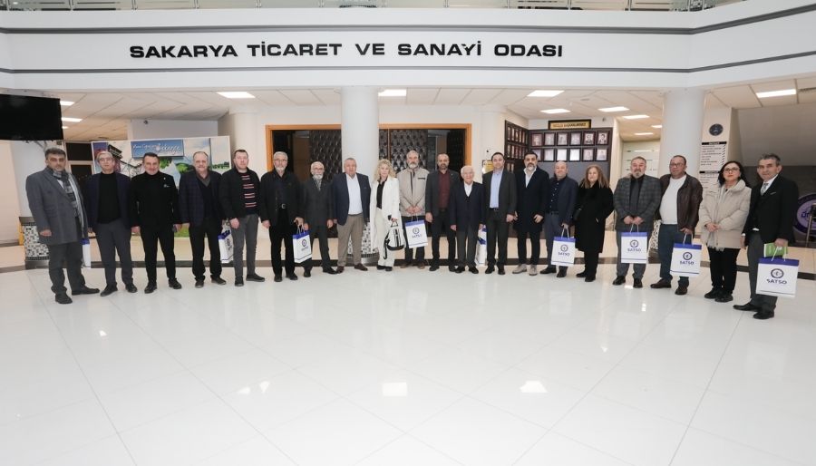 satso 16 mk plaket SATSO 16. Meslek Komitesi Üyelerini Plaketle Onurlandırdı