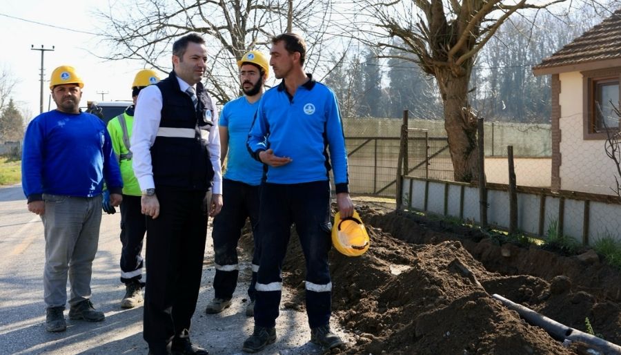 serdivan saski Serdivan’ın 17 bin 500 metrelik altyapı hattında çalışmalar devam ediyor