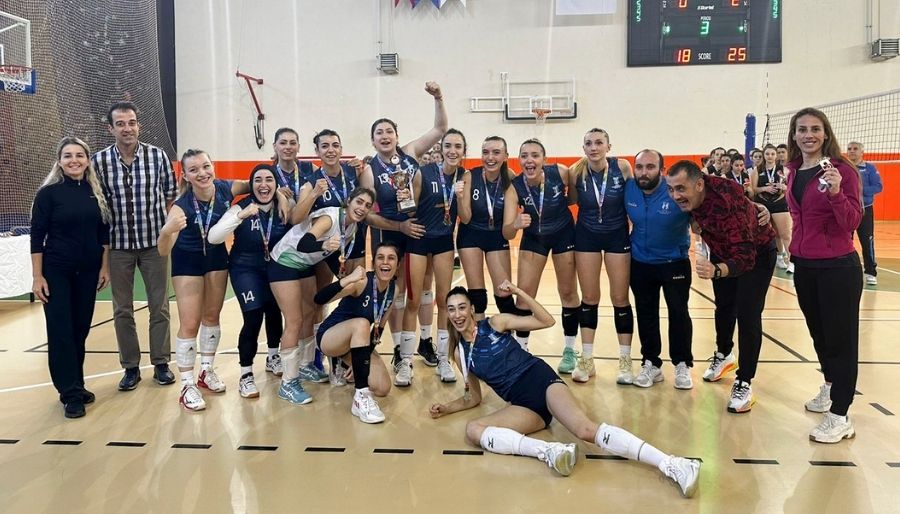 subu voleybol SUBÜ’den kadın ve erkek voleybolda ikincilik