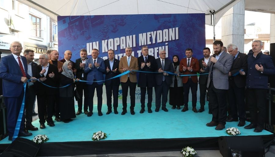 unkapani meydan acilis Unkapanı Meydanı 1 milyon Sakaryalının hizmetinde