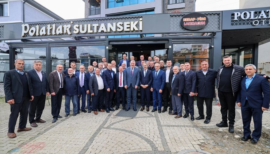 yusuf alemdar hizmet anlayis Yusuf Alemdar Serdivan'da muhtarlarla buluştu