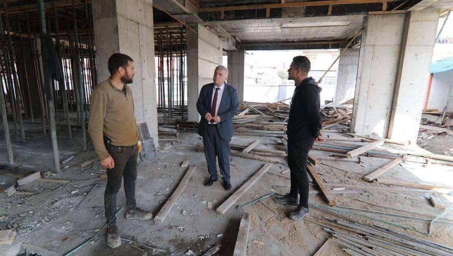 erenler kutuphane Erenler’in İlk Kütüphanesi Yükseliyor