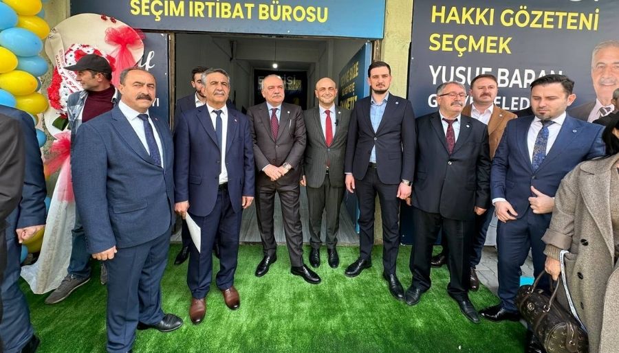 iyi parti geyve İYİ Parti Geyve Seçim irtibat Bürosu açıldı