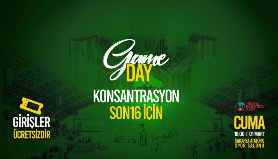 sakarya dev adamlar Dev adamlar evinde son 16 için ter dökecek