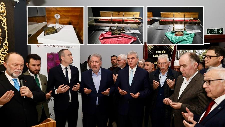 sakarya kutsal emanetler Mukaddes Emanetler’in kapıları açıldı