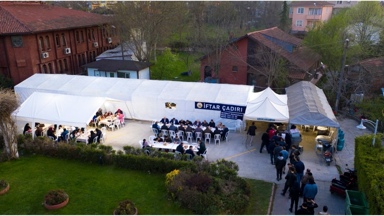 sapanca iftar cadiri Sapanca Belediyesi İftar Çadırı Ramazan'a Hazır