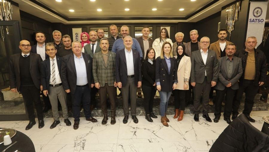 satso 16 iftar SATSO 16. Meslek Grubu İftar Etkinliğinde Bir Araya Geldi