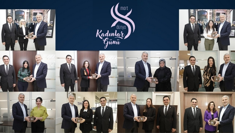 satso 8 mart Başkan Altuğ Dünya Kadınlar Günü Kutlama Geleneğini Sürdürdü