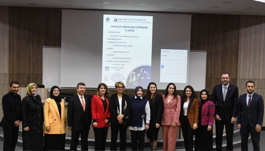sau hukuk kadin SAÜ'de 'Hukuk Mesleklerinde Kadın' Paneli düzenlendi