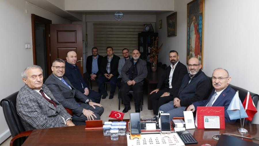 vali karadeniz bakallar odasi Vali Karadeniz’den Bakkallar Odası'na Ziyaret
