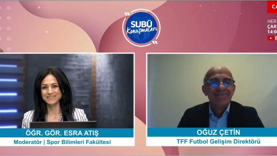 oguz cetin subu Oğuz Çetin: Futbol Gelişim Projesi önemli katkı sağlayacak