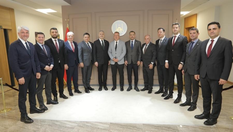 satso belediye ziyaret SATSO Heyeti’nin İlçe Belediye Başkanlarına Ziyaretlerinde İş Birliği Vurgusu