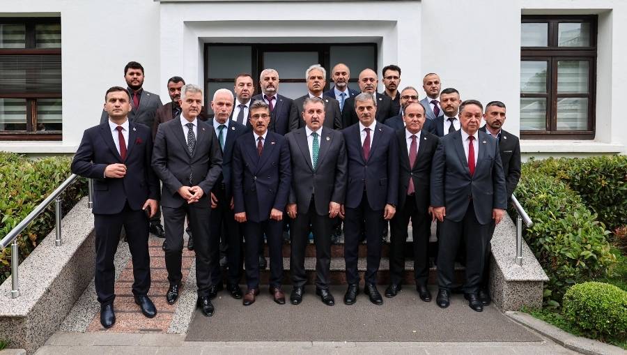alemdar bbp Alemdar BBP Lideri Destici'yi ağırladı: “Gayemiz hizmet, derdimiz memlekettir”