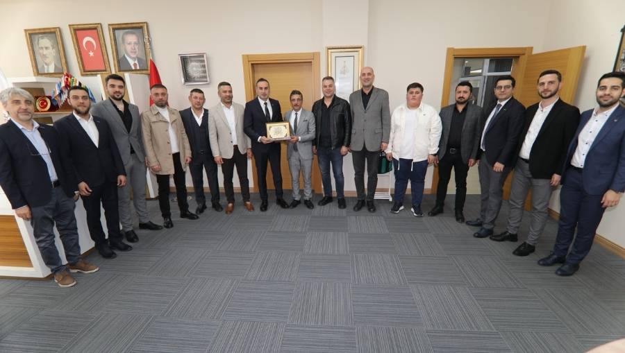 erenler haber 6 mayis 1 Başkan Şenol Dinç ASKON’u Misafir Etti