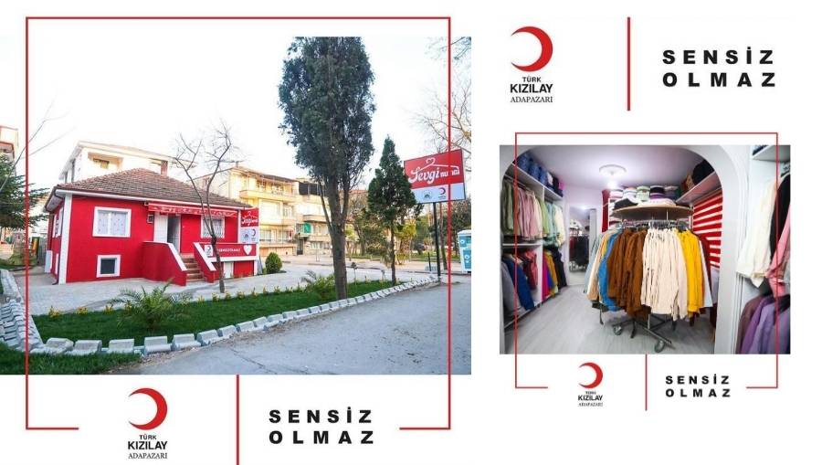 kizilay sevgi butigi Sevgi Butiği Projesiyle İhtiyaç Sahiplerine Destek