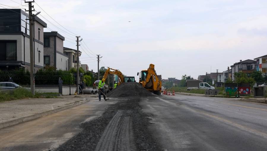 serdivan 1 cadde Serdivan 1. Cadde’ye yeni yağmursuyu ve kanalizasyon hattı
