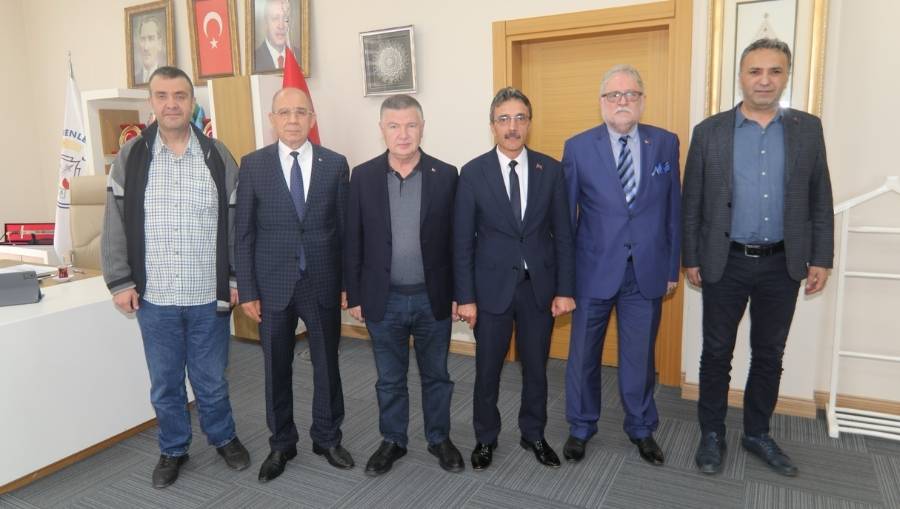 sgc senol dinc SGC’den Başkan Dinç’e ziyaret