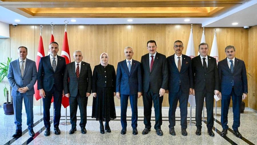 yusuf alemdar ankara Başkan Alemdar, Ankara'da iki bakana projeleri anlattı