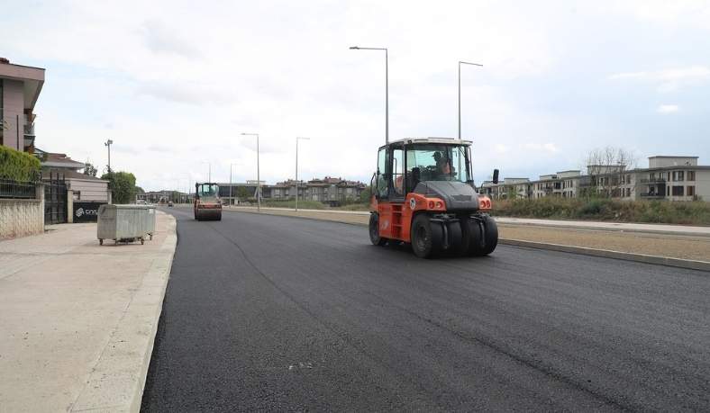 yeni duble yol Büyükşehir Yeni Duble Yolda Sona Geldi