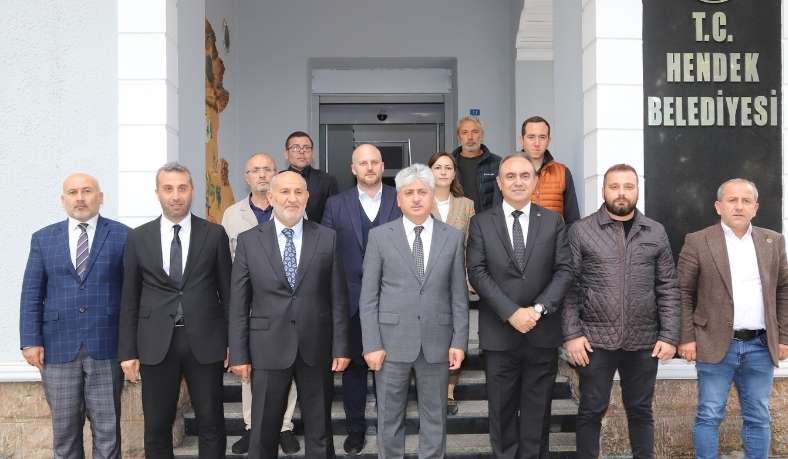 rahmi dogan hendek belediyesi ziyaret Sakarya Valisi Rahmi Doğan Hendek’te Bir Dizi Temaslarda Bulundu