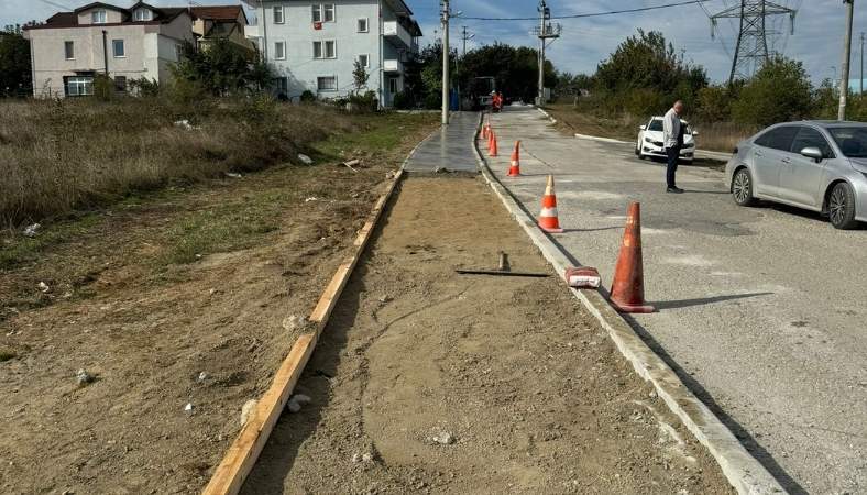 sakarya kaldirim Serdivan'da Yaya Kaldırım Çalışması