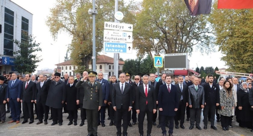 hendek belediyesi 10 kasim Saygı, Rahmet ve Özlemle