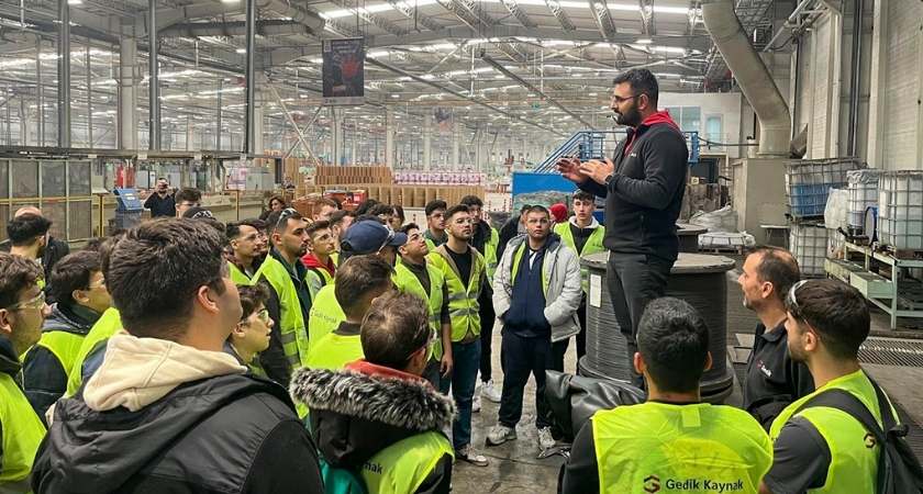 subu gedik kaynak teknik gezi SUBÜ'lular Kaynak Uygulamalarını Yerinde İncelediler