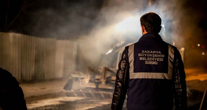 750 ton asfalt Altyapısı Tamamlanan 18 Nisan Caddesi’ne 750 Ton Asfalt