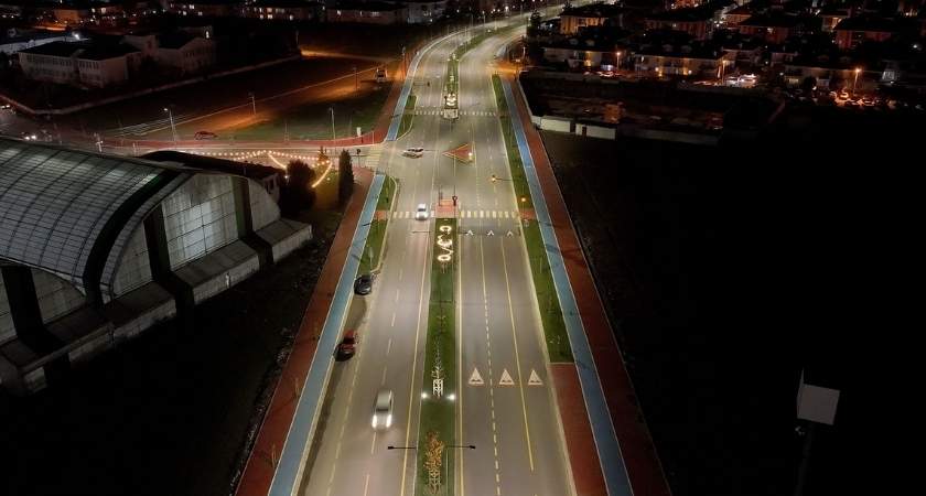 sakarya serdivan 1. cadde Sakarya'nın Yeni Duble Yolu 1. Cadde Işıl Işıl Oldu