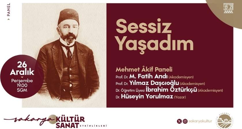 sesiz yasadim mehmet akif ersoy SGM’de Vatan Şairi Mehmet Akif Ersoy Konuşulacak