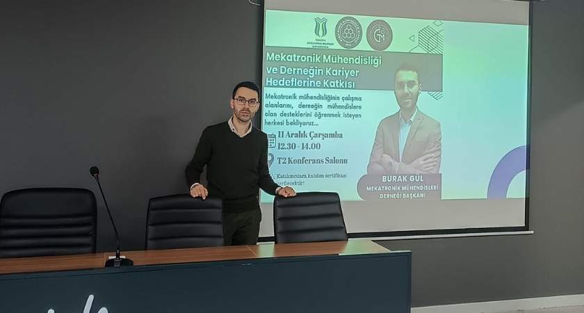 subu mekatronik muhendisleri dernegi SUBÜ’de Mekatronik Mühendisleri Derneği Konuşuldu