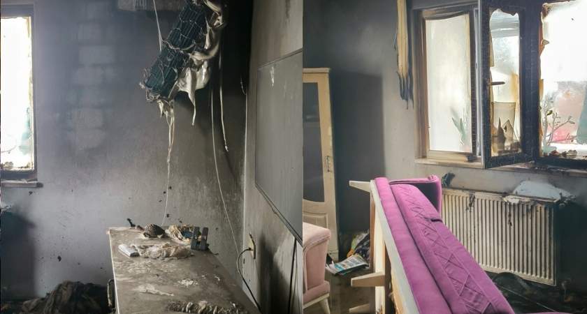 sakarya ahmet kerem yangin Sakarya Büyükşehir’in Kahraman İtfaiyecileri Minik Ahmet Kerem’i Alevlerin Arasından Çıkardı