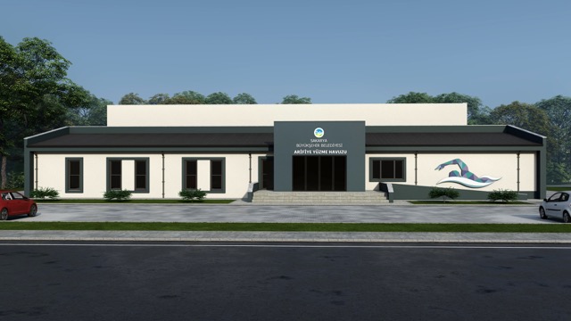 arifiye genclik merkezi yuzme havuz projesi 15 Arifiye Gençlik Merkezi ve Yüzme Havuzu projesinde çalışmalar başladı