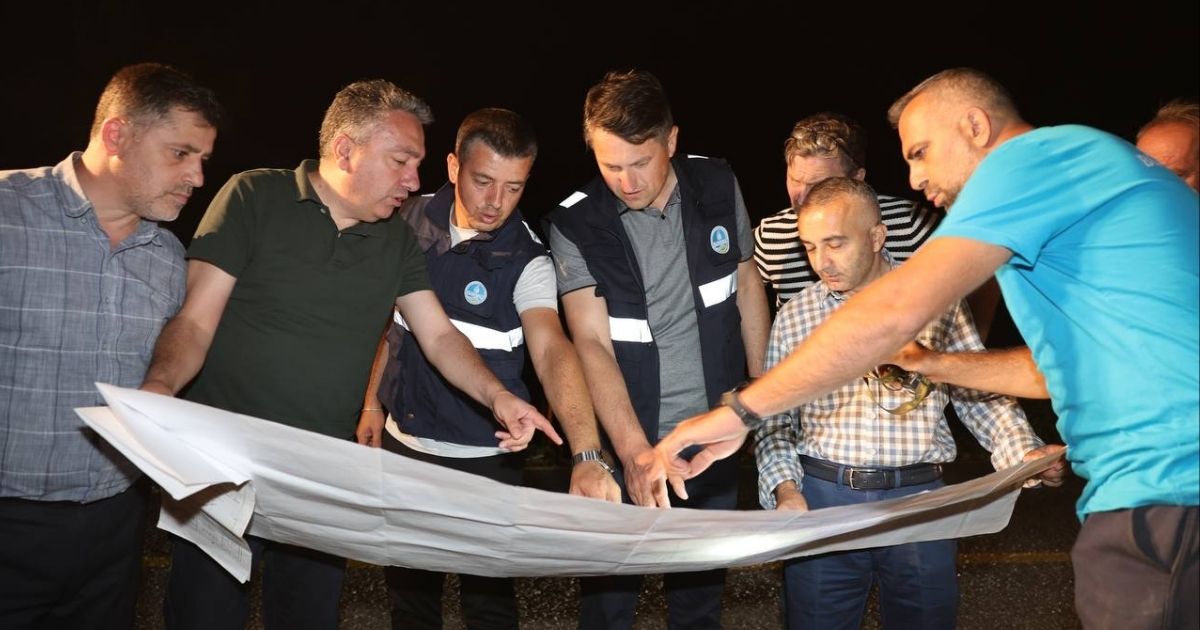 hendek su kesintisi Hendek'te içme suyu kesintilerine SASKİ'den gece mesaisiyle çözüm