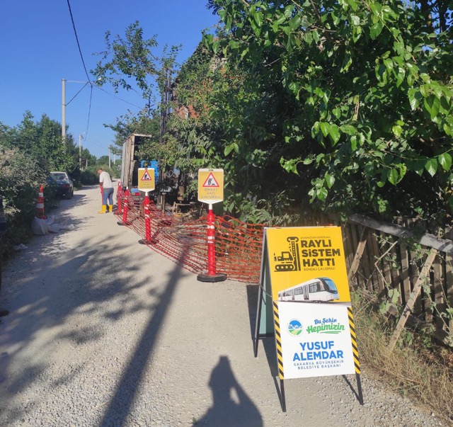 sakarya rayli sistem sondaj calismalari 7 Raylı sistemde sondaj çalışmaları da tamamlandı