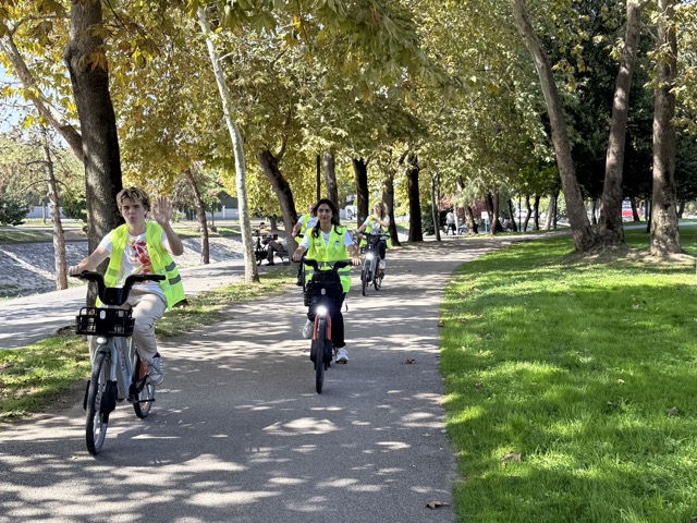 sakarya misafir gencler pedal cevirdiler 7 Misafir gençler Sakarya’da ‘yeşil gelecek’ için pedal çevirdi