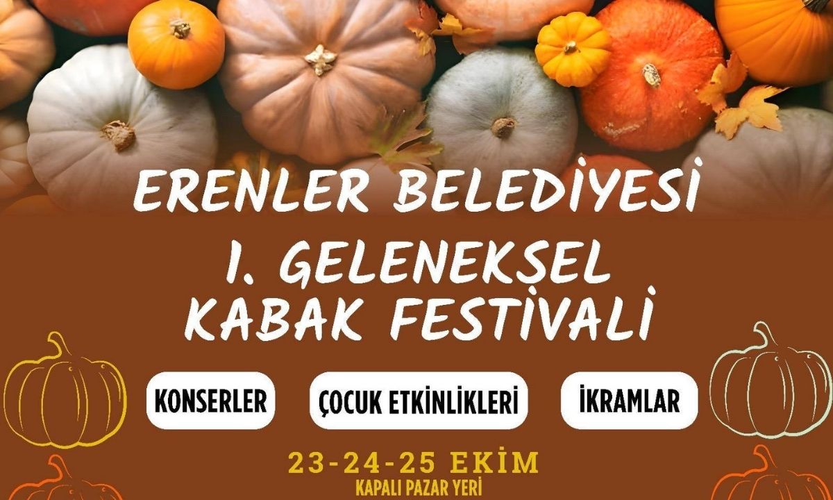 erenler kabak festival Erenler Kabak Festivali Başlıyor: Şenol Dinç’ten Davet