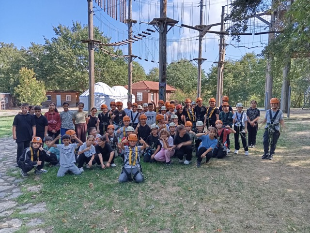 macera park sakarya buyuksehir Macera Park’ta adrenalin dolu deneyimle çok şey öğreniyorlar