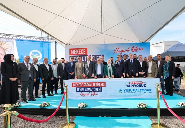 Mekece’de sosyal tesisin temeli atıldı