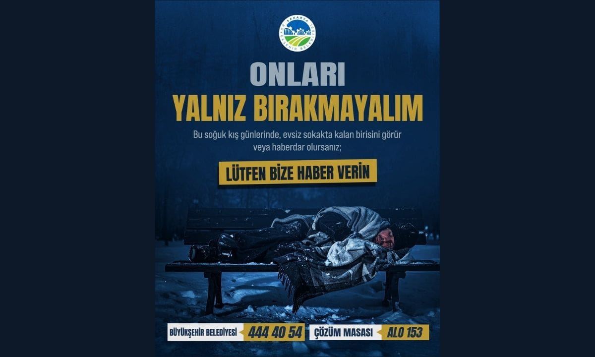 sakarya buyuksehir belediyesinden kis icin yardim cagrisi 2353 Sakarya Büyükşehir Belediyesi'nden Kış İçin Yardım Çağrısı