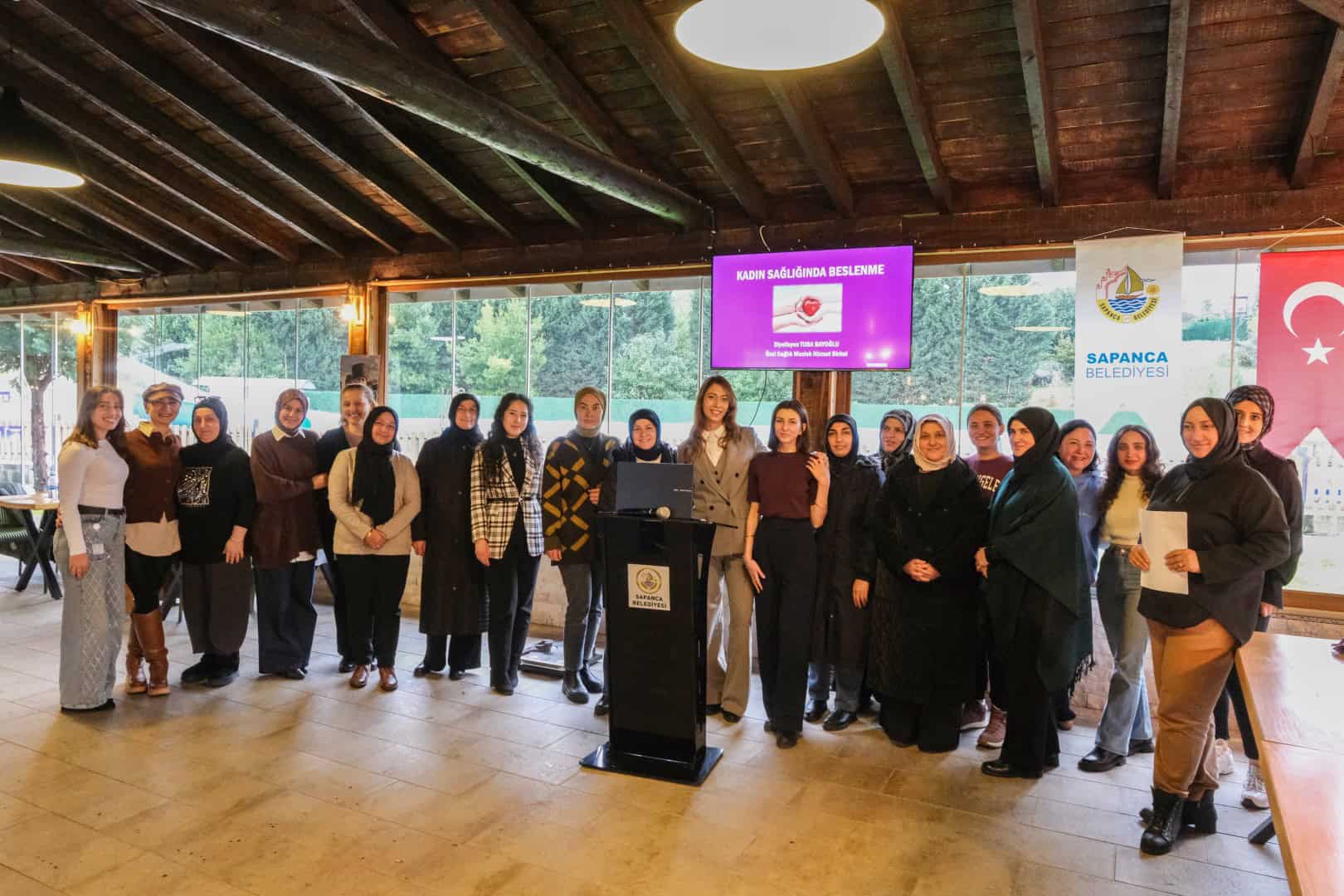 sapancada ucretsiz beslenme soylesisi gerceklestirildi 6227 Sapanca'da Ücretsiz Beslenme Söyleşisi Gerçekleştirildi