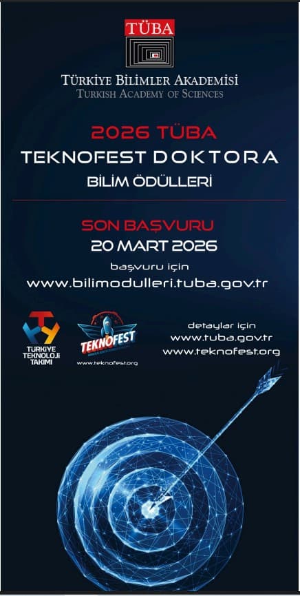 2026 TÜBA-TEKNOFEST Doktora Bilim Ödülleri İçin Başvuru Yöntemleri ve Tarihleri Açıklandı