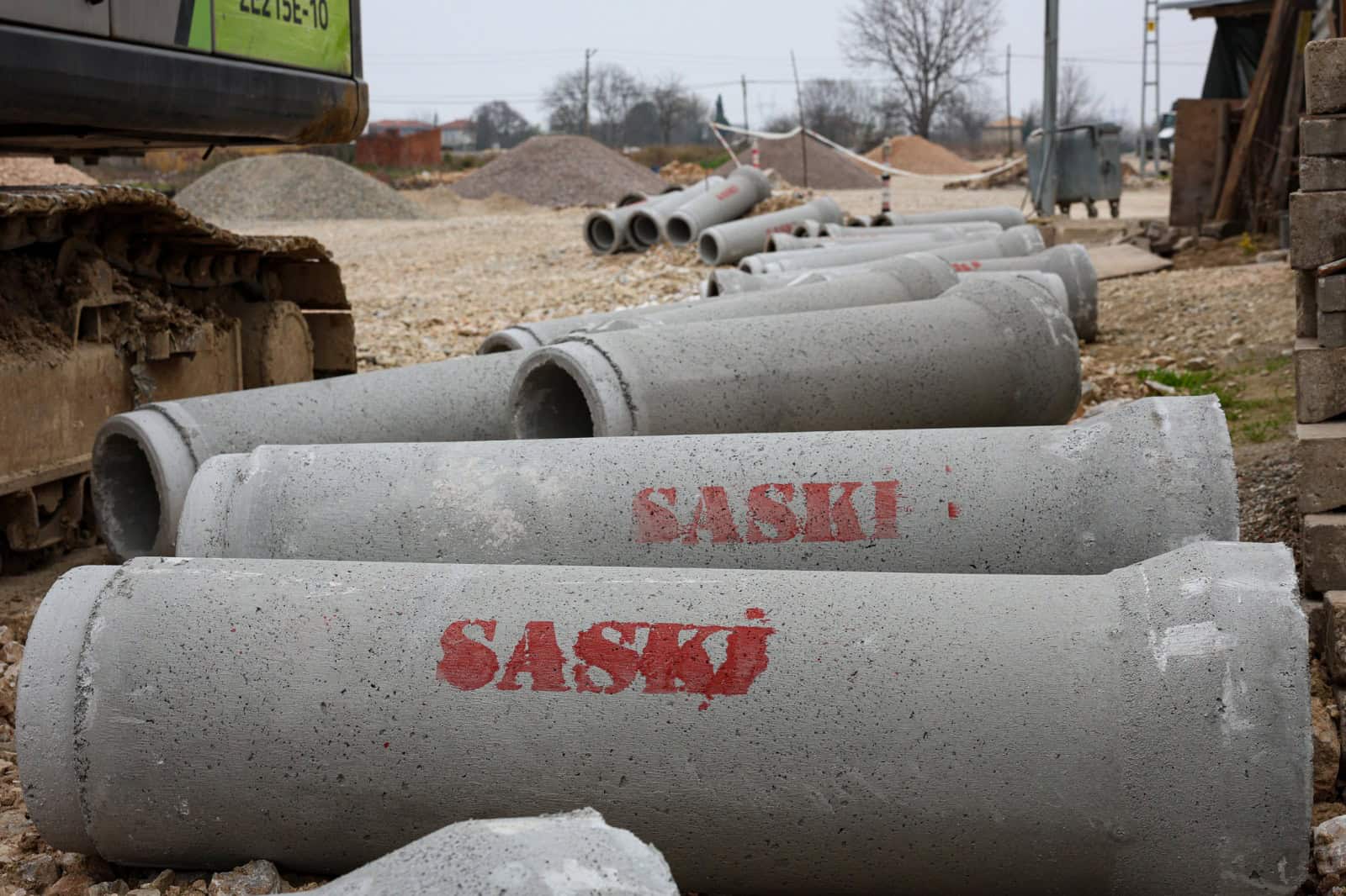 Arifiye Hanlı Mahallesi’nde 2.200 Metrelik Yeni Kanalizasyon ve Yağmur Suyu Hattı İnşaatı Sürüyor