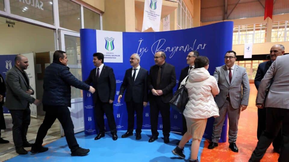 SUBÜ’nün Geleneksel Bayramlaşma Etkinliğinde Sakarya MYO da Temsil Edildi